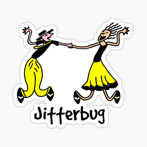 Jitterbug Swing Sticker