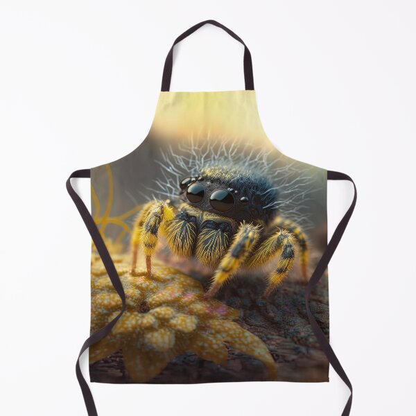Item preview, cute fluffy jumping spider designed and sold by Avicularious.