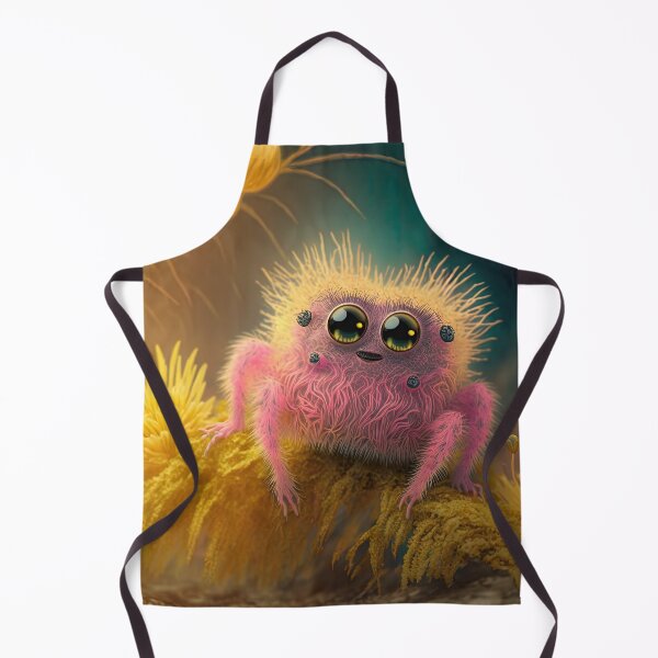 Item preview, cute fluffy jumping spider designed and sold by Avicularious.