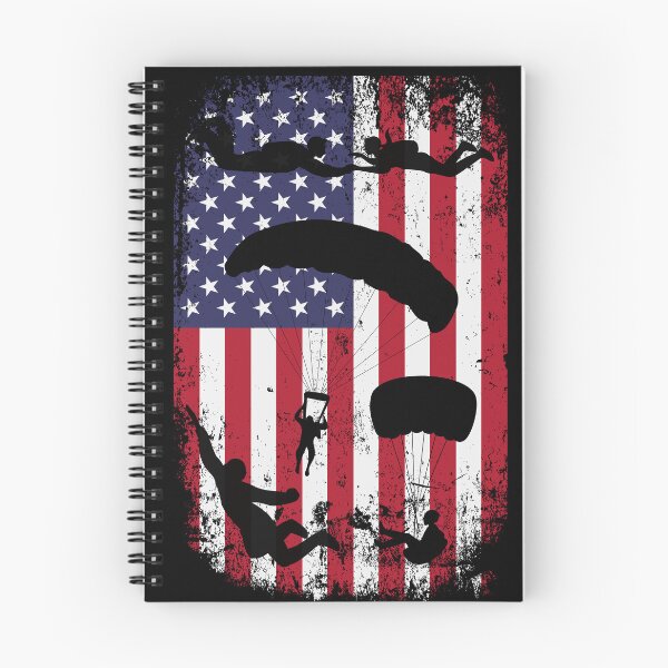 Item preview, American flag, skydiving designed and sold by HarriPaloma.
