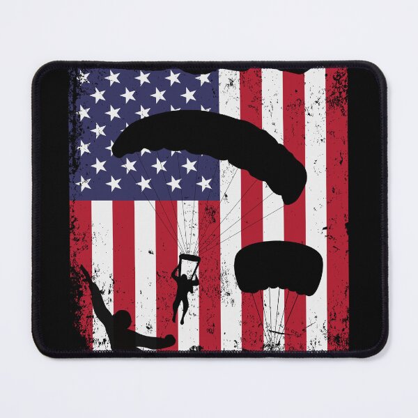 Item preview, American flag, skydiving designed and sold by HarriPaloma.