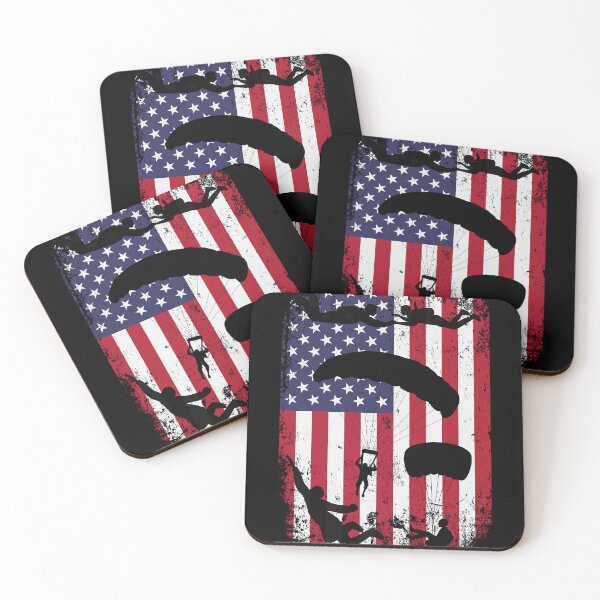 Item preview, American flag, skydiving designed and sold by HarriPaloma.