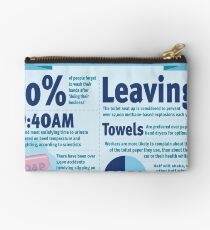 Wee at Work Infographic Studio Pouch