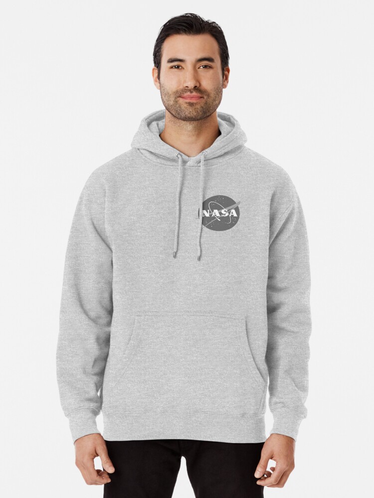 black and white nasa hoodie