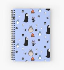 Ghibli cuties Spiral Notebook