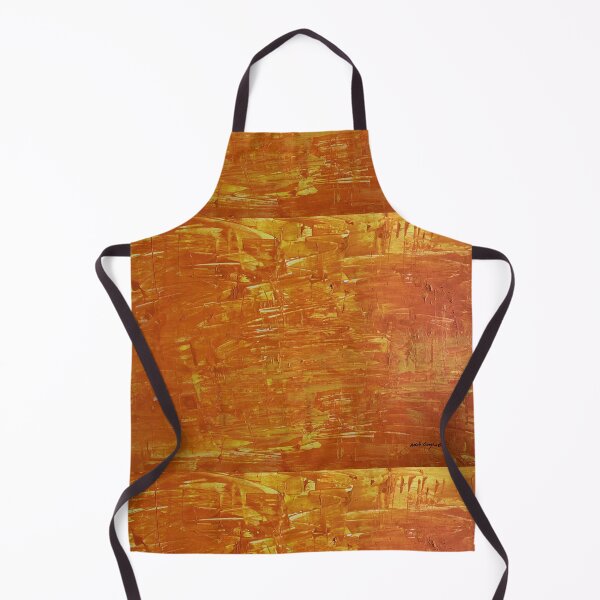 Item preview, Magma - Contemporary, modern and orange abstract art print by adzspirit designed and sold by AdzSpirit.