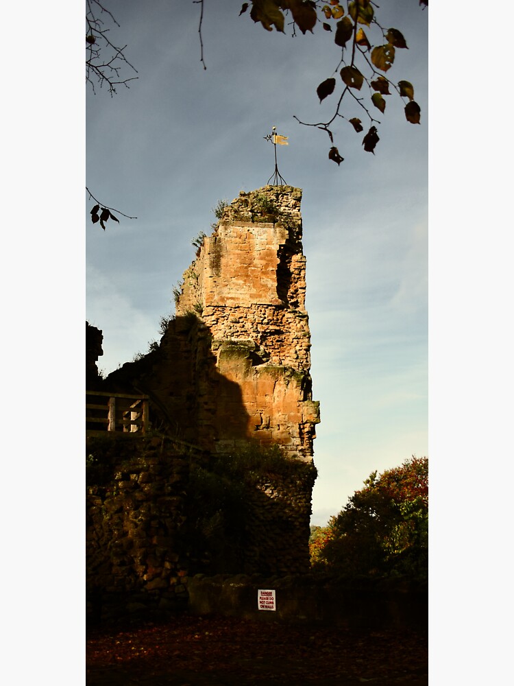 "Knaresborough Castle " Sticker for Sale by Sams8Bitrail Redbubble