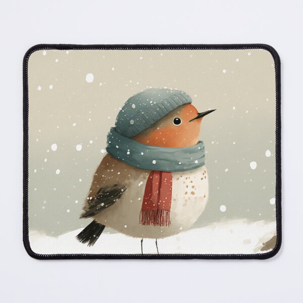 Item preview, Robin in winter designed and sold by NattyCorvus.
