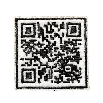 "Rick Roll QR code Sticker" Sticker for Sale by designolo | Redbubble