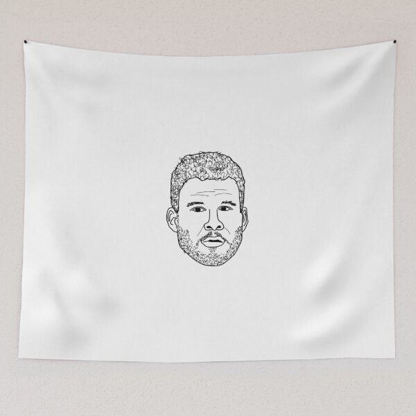 Item preview, BLAKE GRIFFIN BLANK STARE JUST DUNKED IN YOUR FACE MINIMALIST DESIGN designed and sold by CleoDog.