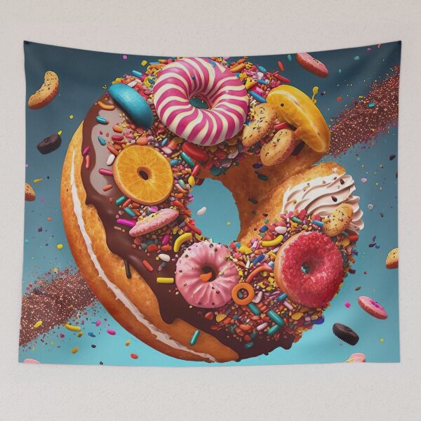 Item preview, cartoon donut designed and sold by IA-Power.