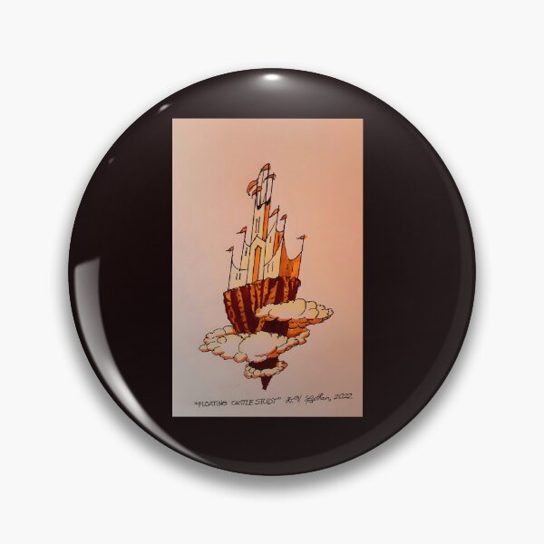 Item preview, estudio de castillo flotante designed and sold by Radicomics.
