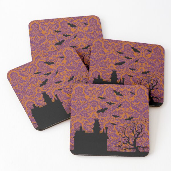 Item preview, Ghotic Seamless Pattern - Addams Family House designed and sold by Art-of-Enami.