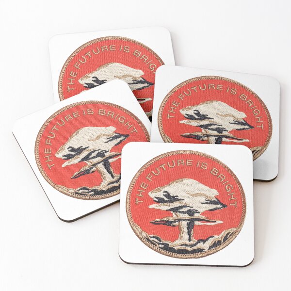 Item preview, The Future is Bright Sticker designed and sold by designolo.