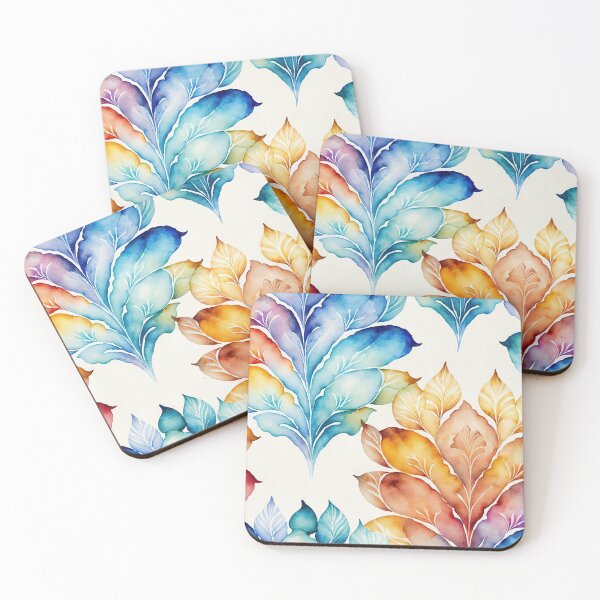 Item preview, Watercolour Leaves Pattern | Trending Print 2023 designed and sold by Olenaus.