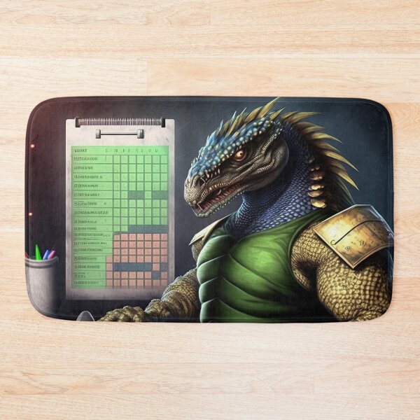 Item preview, lizard man in the office designed and sold by IA-Power.