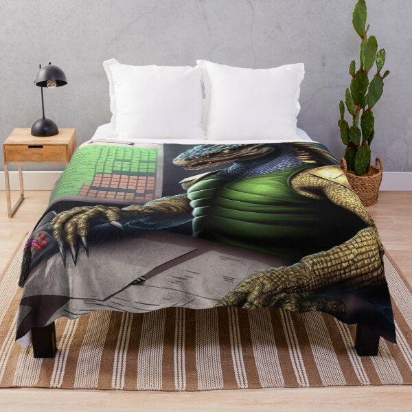 Item preview, lizard man in the office designed and sold by IA-Power.