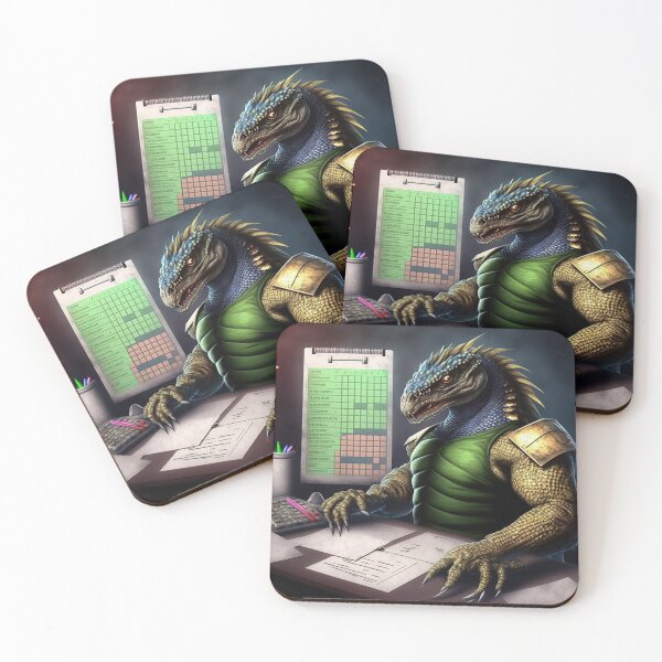 Item preview, lizard man in the office designed and sold by IA-Power.