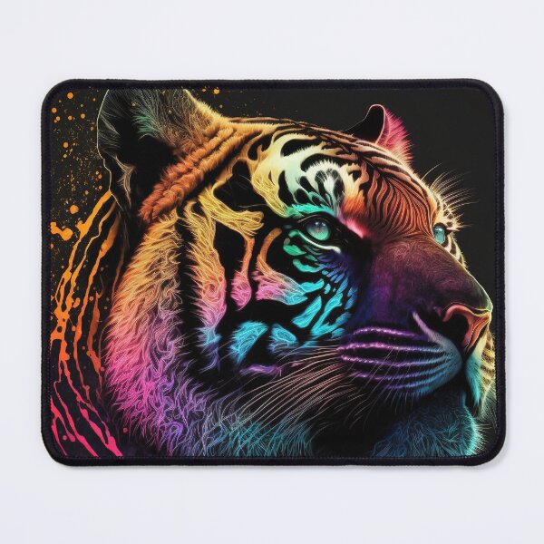 Item preview, Colorful Tiger Painting designed and sold by PaintLabs.