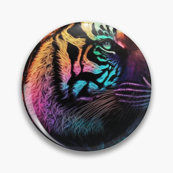 Item preview, Colorful Tiger Painting designed and sold by PaintLabs.