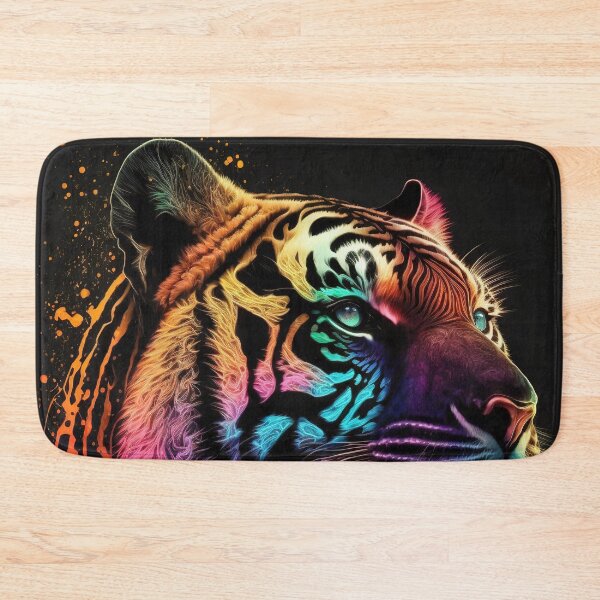 Item preview, Colorful Tiger Painting designed and sold by PaintLabs.