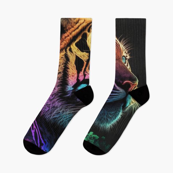 Item preview, Colorful Tiger Painting designed and sold by PaintLabs.