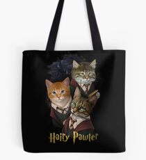 Hairy Pawter Tote Bag