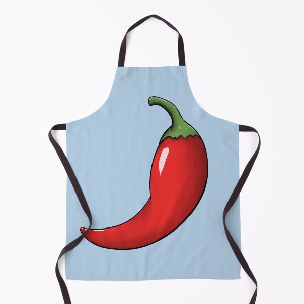 Item preview, Red Hot Chili Pepper on Blue designed and sold by CreativeDraws42.