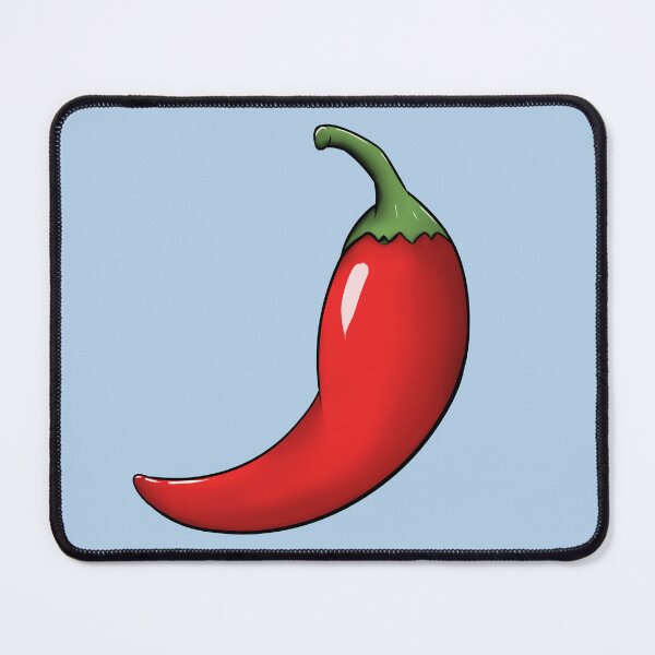 Item preview, Red Hot Chili Pepper on Blue designed and sold by CreativeDraws42.