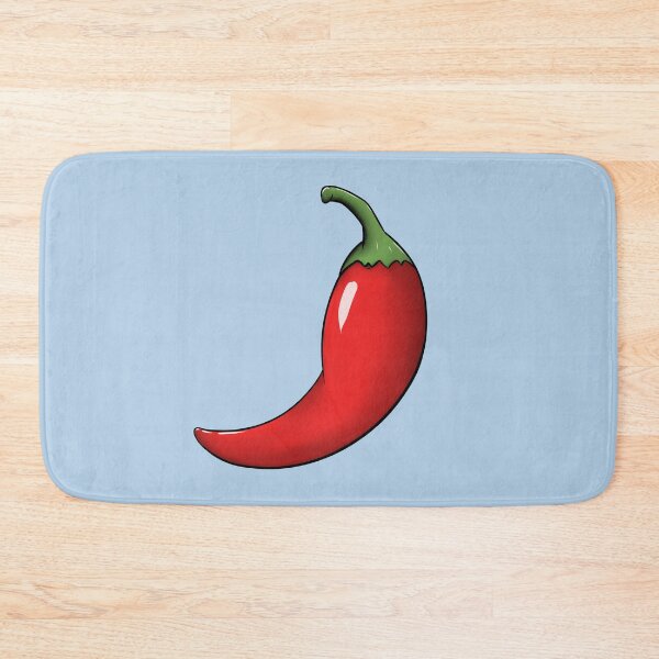 Item preview, Red Hot Chili Pepper on Blue designed and sold by CreativeDraws42.