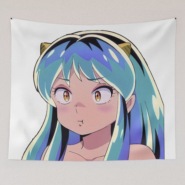 Item preview, LUM YATSURE POUTING designed and sold by Weebo-worldd.