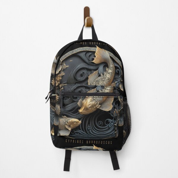Item preview, Sacred Geometry Yin Yang Koi fish Royal Art Deco Art designed and sold by artelligens.