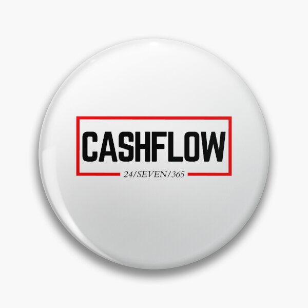 Item preview, CASHFLOW 24/SEVEN/365 white background  designed and sold by KingsManKind.