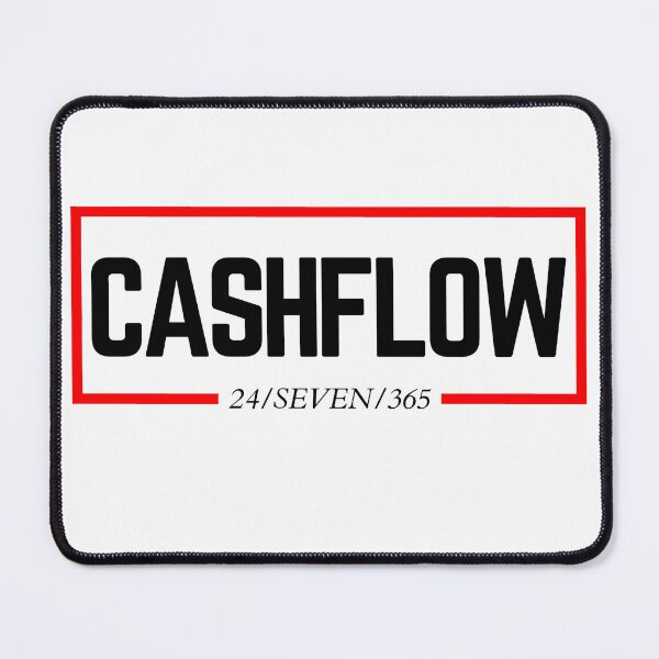 Item preview, CASHFLOW 24/SEVEN/365 white background designed and sold by KingsManKind.