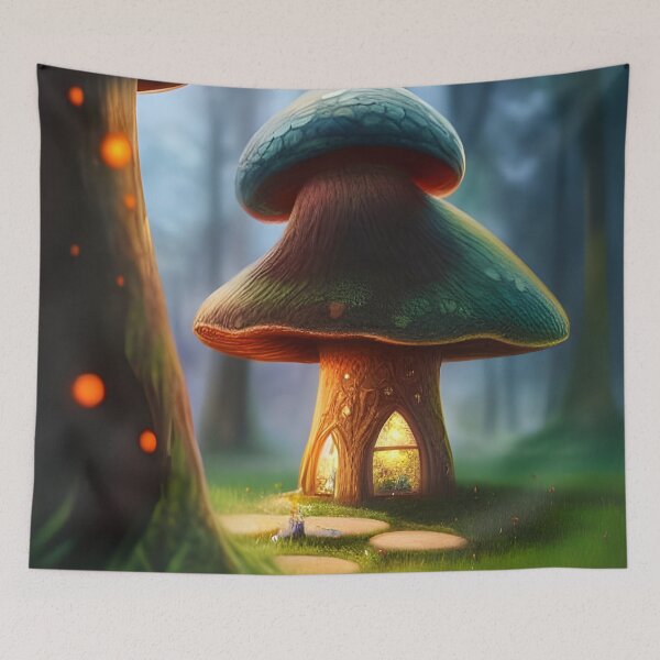 Item preview, Enchanting Home for Sale (1) - Magic Mushroom House designed and sold by TheThirdEye.