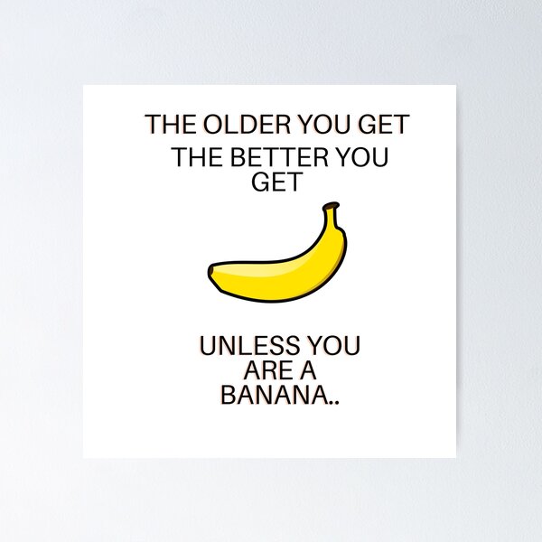 I Love Bananas - Funny Banana  Poster for Sale by MihailRailean