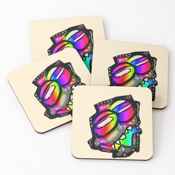 Item preview, Cool skeleton colorful neo-expressionism character skull designed and sold by Neo-Expression.