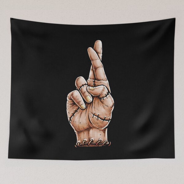 Item preview, Finger crossed Thing Adams Family designed and sold by lillyrise.