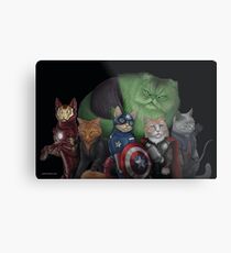 Die Catvenners Metallbild