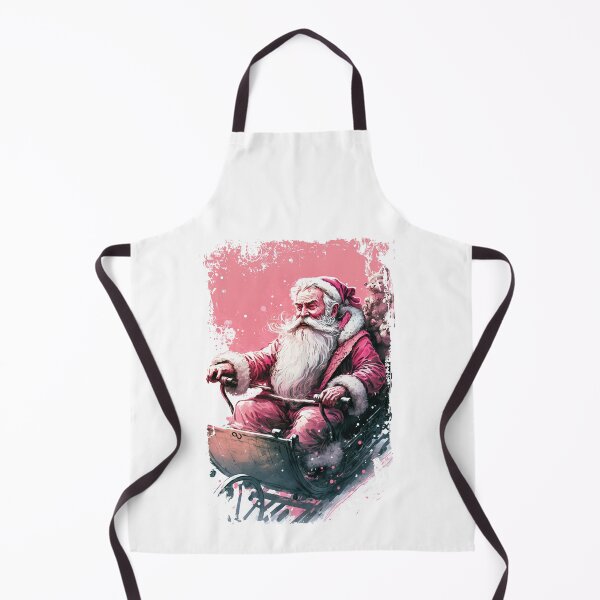 Item preview, santa claus in pink designed and sold by flowinglobe.