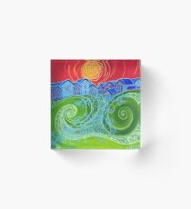Village Green Acrylic Block