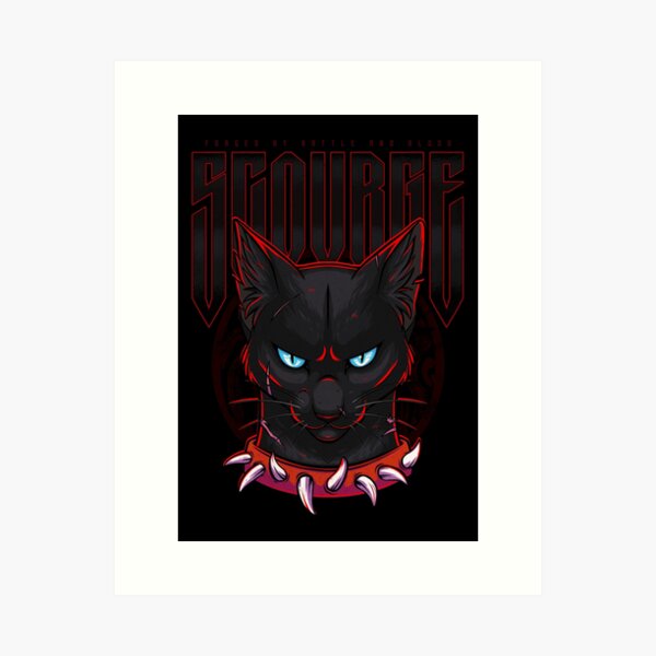 Tux Paint - Art Gallery — Scourge (from Warrior Cats) by Scrimblo Feex