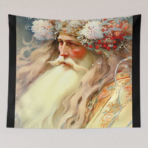 Item preview, Santa Claus Illustration designed and sold by Philipe3d.