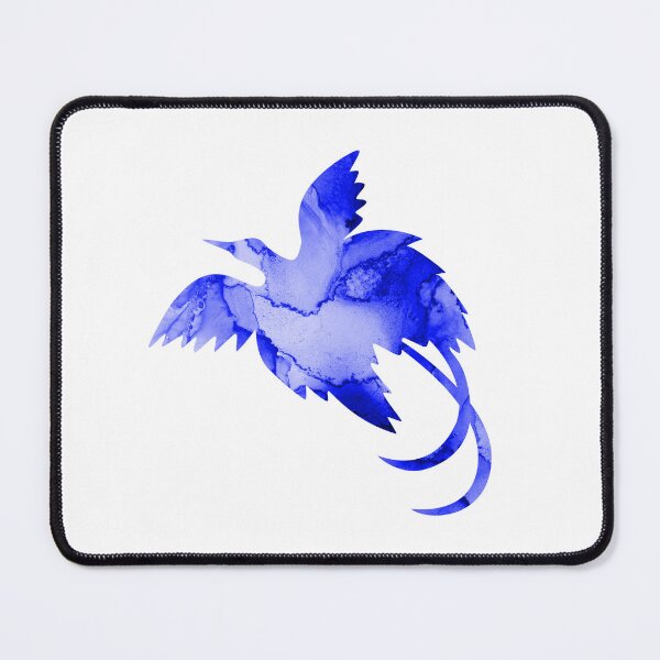 Item preview, Blue Watercolour Bird of Paradise - Papua New Guinea designed and sold by PNG-pikinini.