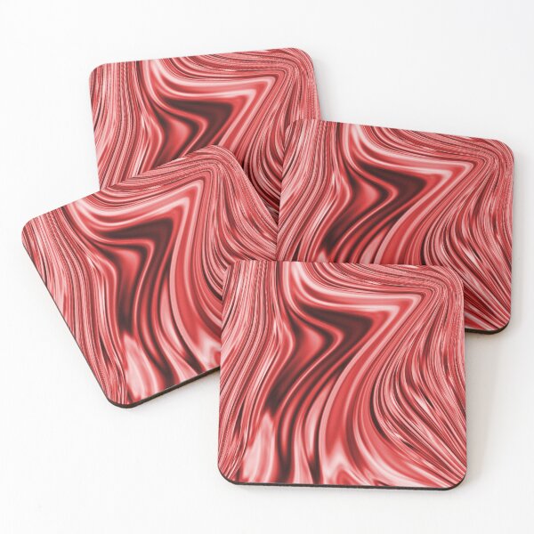 Item preview, Aesthetic and Elegant Red Janzay Trending Marble Swirls designed and sold by Janzay.