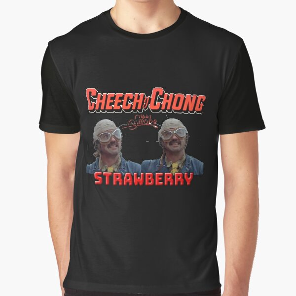 Cheech & Chong Strawberry Graphic T-Shirt