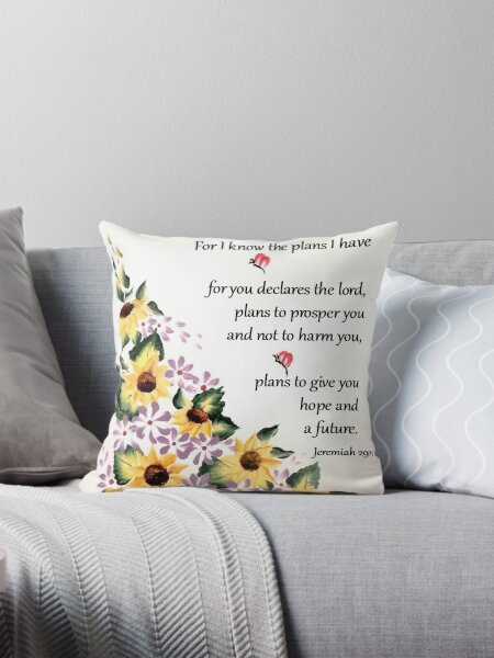 Item preview, Jeremiah 29:11 Sunflower designed and sold by Vallee Rose.