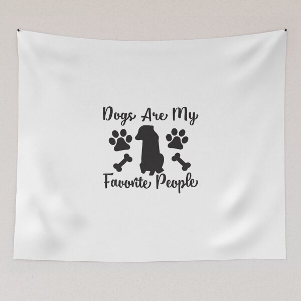 Item preview, dogs are my favorite people designed and sold by Thehecticstore.