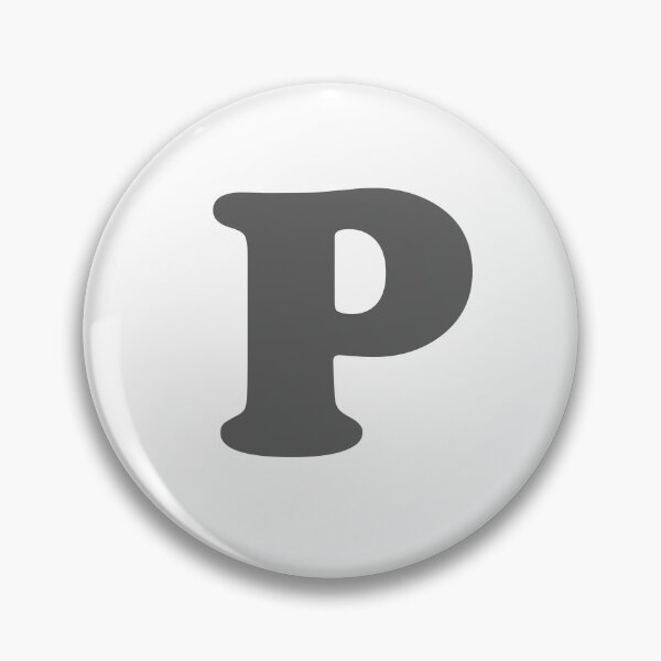 Item preview, Letter P, Initial P designed and sold by T-Caroline.