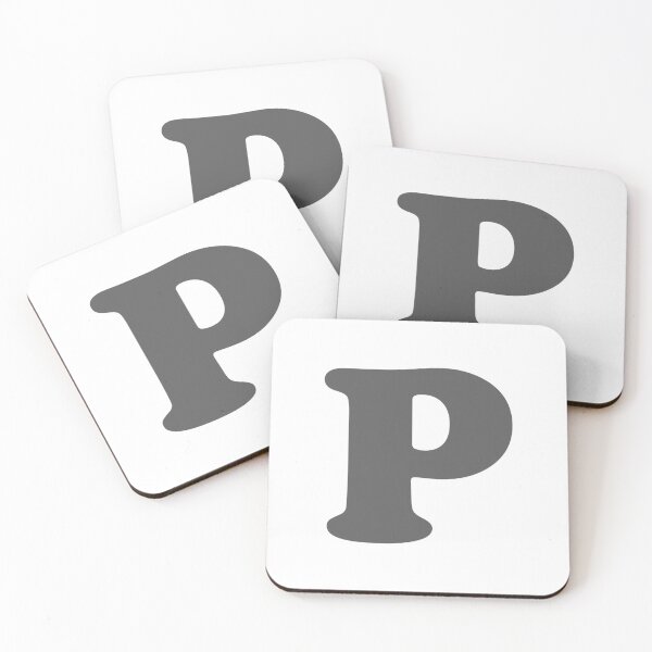 Item preview, Letter P, Initial P designed and sold by T-Caroline.
